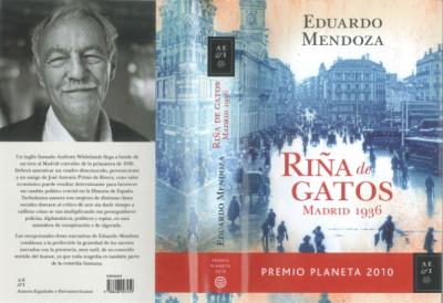 Libros: ¨Riña de gatos  Madrid 1936¨ -Eduardo Mendoza