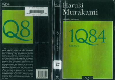 Libros: ¨1Q84¨ (Libro 3) Haruki Murakami-