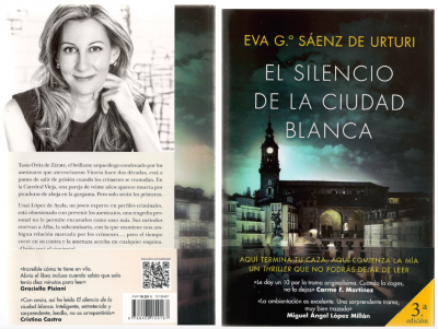 Libros: ¨El silencio de la ciudad blanca¨ -Eva G.ª Sáenz de Urturi.