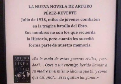 Libros: ¨Línea de fuego¨ -Arturo Pérez-Reverte-