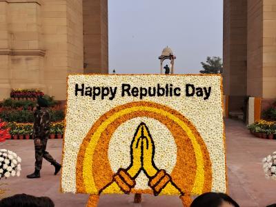 26 de enero  Día de la República India.