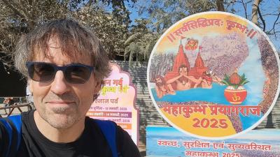 Maha Kumbh Mela 2025  Prayagraj, India, 25 de enero de 2025.