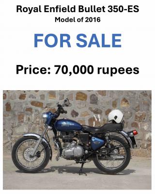 Entrego mi moto. Adiós Royal Enfield Bullet y ¡gracias! Domingo, 4 de mayo de 2025