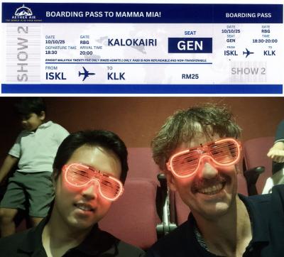 Mamma Mia!  Obra de teatro en ISKL  Viernes, 10 de octubre de 2025