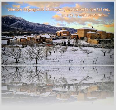 Nevada en San Mart&iacute;n de Don, 6 de enero de 2026.