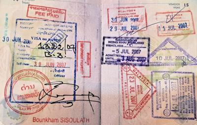 Desaparici&oacute;n de los sellos en los pasaportes. &iexcl;Qu&eacute; pena!