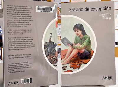 Libros: &uml;Estado de excepci&oacute;n&uml;, de Jeremy Tiang